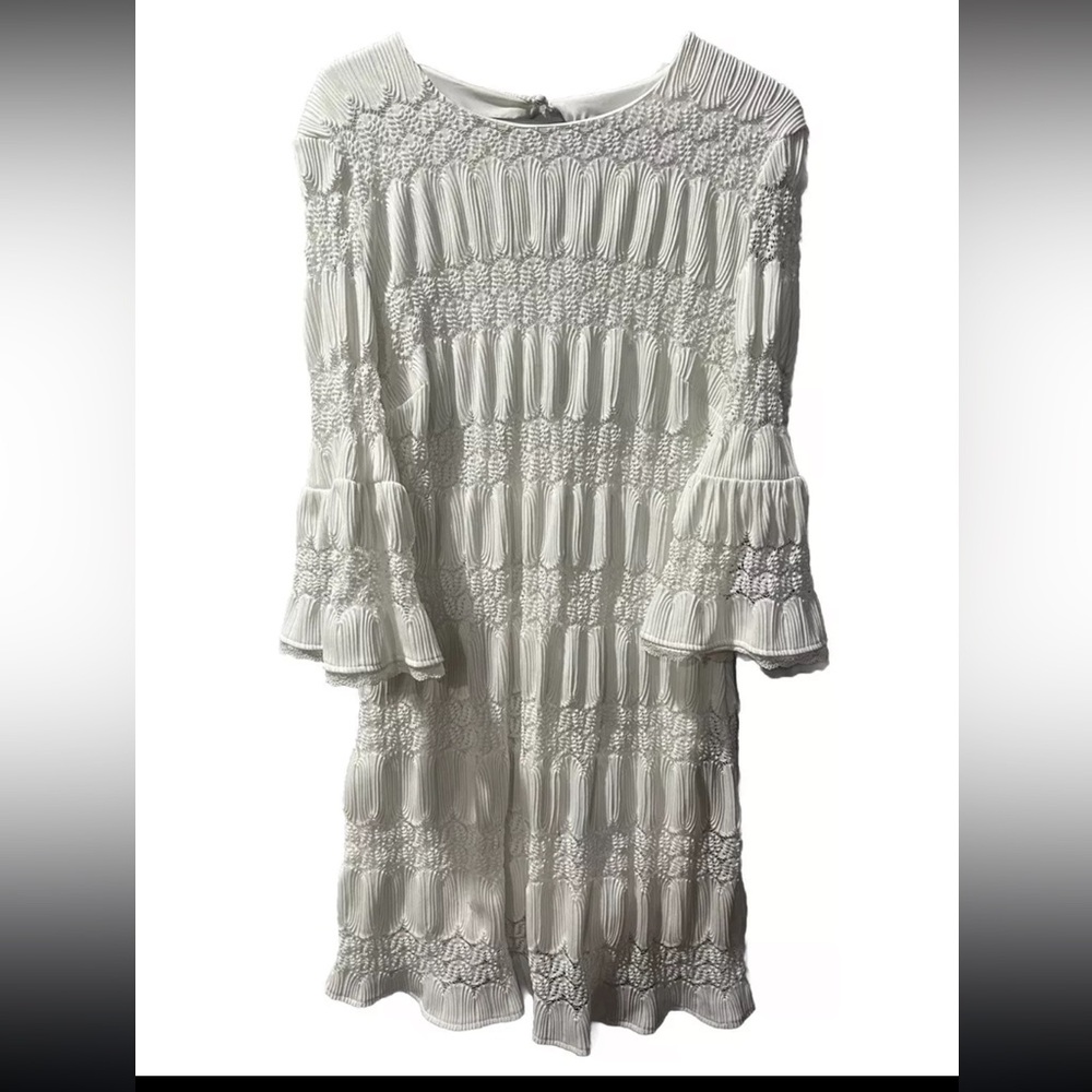 Women's New York & Company Stretch White Dress XL Size